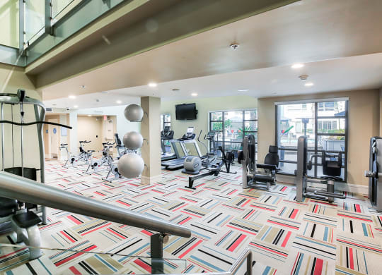 2 Story Fitness Center at 5550 Wilshire at Miracle Mile by Windsor, Los Angeles, CA 90036