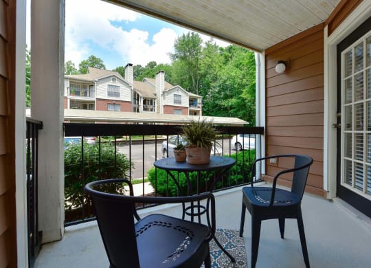 Windsor Oak Creek Apartments feature balconies or patios