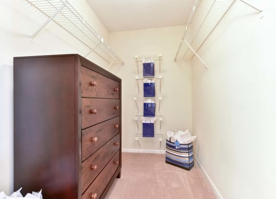 Windsor Oak Creek - Spacious Closets in a bedroom in Fairfax VA