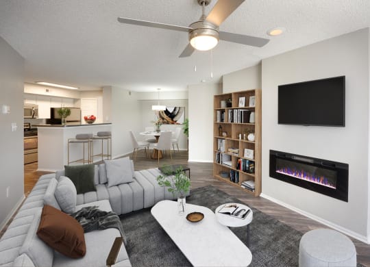 Modern Living Room at Windsor Westminster, Westminster, Colorado