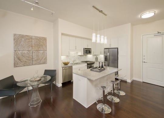 Spacious, open layouts, at The Sovereign at Regent Square, 3233 West Dallas, Houston, 77019