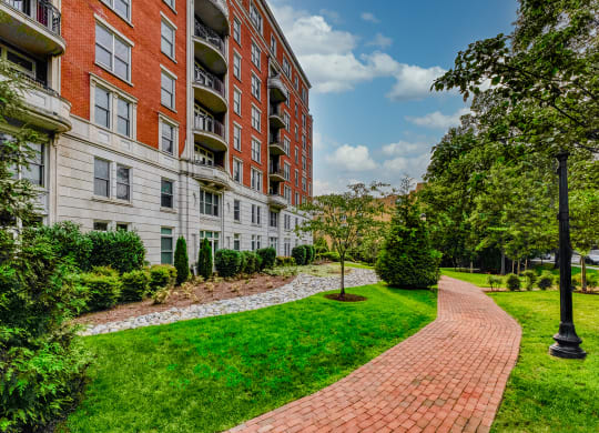 Green pathway at The Woodley, Washington, District of Columbia
