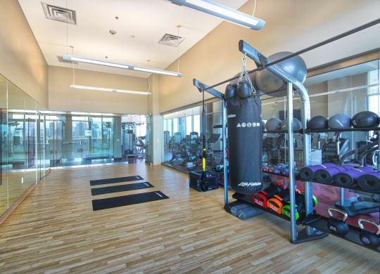 Fitness Center at The Sovereign at Regent Square, 3233 West Dallas, TX
