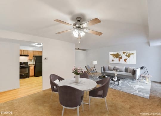 Lighted Ceiling Fan at The Forest, Maryland, 20851