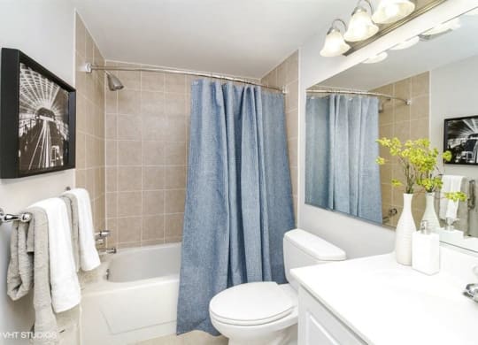 Modern Bathrooms at The Cloisters in Washington, DC