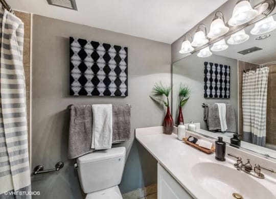 Bathroom Accessories at Brookland Ridge Apartments, Washington