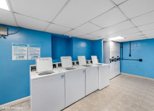 Laundry room at Croydon Manor Apartments