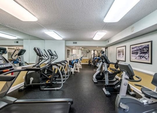 State-Of-The-Art Gym And Spin Studio at Brookland Ridge Apartments, Washington, Washington