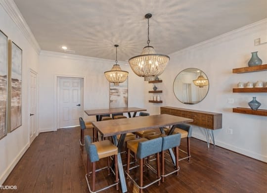 Table  at The Residences At The Manor Apartments in Frederick, MD