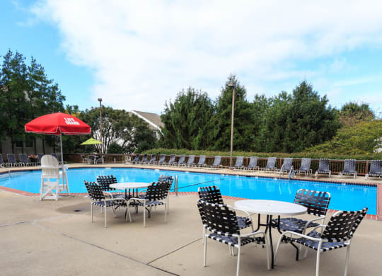 Resort-Style Pool at The Residences at the Manor Apartments, Frederick, Maryland