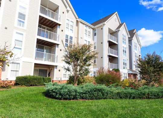 Beautiful Landscaping and Park-like Setting at The Residences at the Manor Apartments, Frederick, Maryland