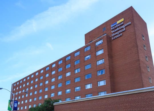 Medstar Washington Hospital Exterior at Brookland Ridge Apartments, Washington