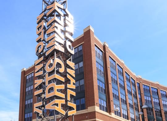 Brookland Arts Walk Sign at Brookland Ridge Apartments, Washington, 20017