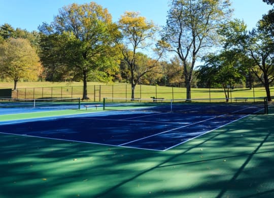 tennis courts at The Forest Apartments, Rockville, Maryland