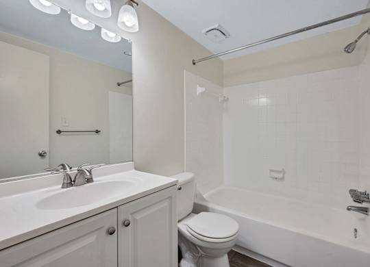 Large Soaking Tub In Bathroom at Aspen at Lake Trail, Columbia, MD