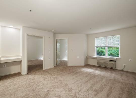 Adaptable room space at River Point Apartments, Essex, MD
