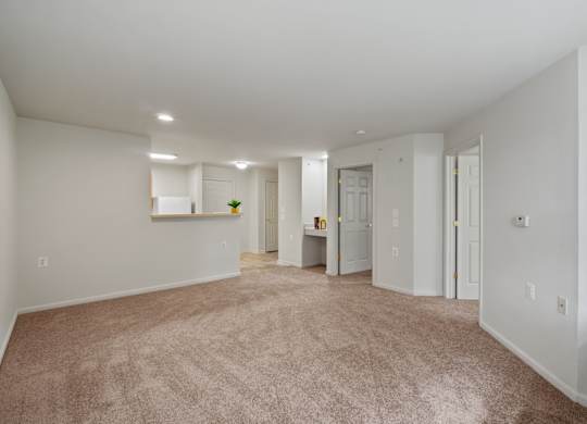 Neutral-finish interior at River Point Apartments, Essex, MD, 21221