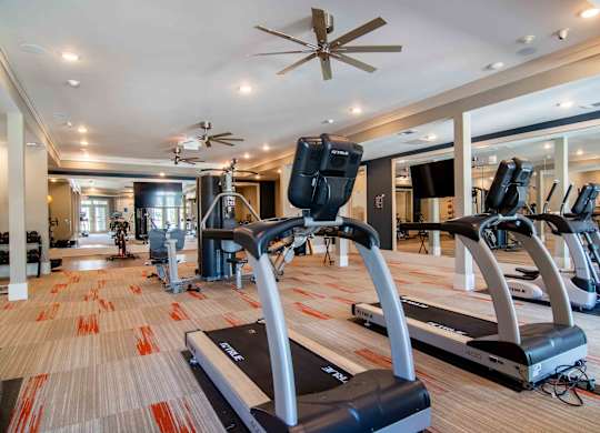 the gym in the owner s gym at Century New Holland, Gainesville, GA