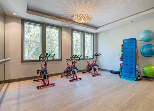 the gym at Century Town Center, Gainesville, Florida