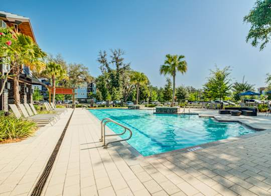 Sparkling Swimming Pool at Century Town Center, Gainesville, Florida