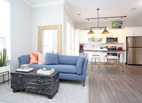 Living Room With Kitchen at Century Baxter Avenue, Louisville, KY 40204