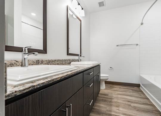 Luxurious Bathroom at Century Belmont Station, Kentucky