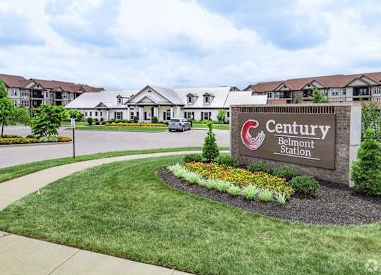 Property Signage at Century Belmont Station, Louisville, KY
