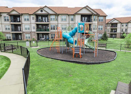 A playground at Century Belmont Station, Louisville, 40243