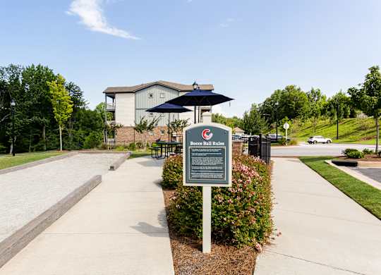 Bocce ball Court at Century New Holland, Gainesville, 30501
