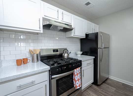 Kitchen at The Carter 4250 Apartments, Norcross, GA