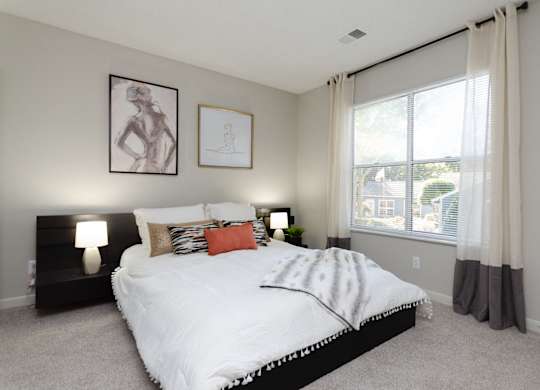 Master Bedroom at The Carter 4250 Apartments, Norcross, 30093