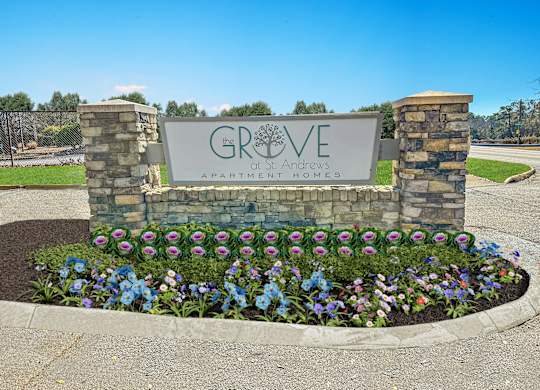 Property Signage at Grove at St. Andrews, South Carolina