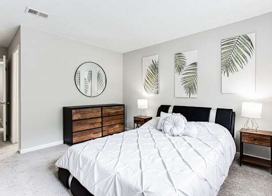Gorgeous Bedroom Designs at The Cobb Apartments-Townhomes, Austell, GA