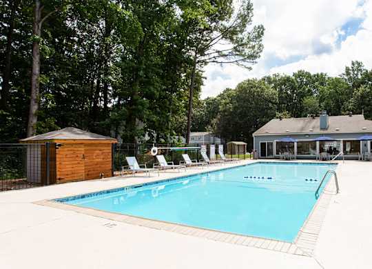 Relaxing Swimming Pool With Sundeck at The Cobb Apartments-Townhomes, Austell, Georgia