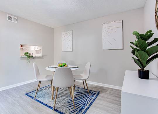 Classic Dining Area at The Cobb Apartments-Townhomes, Austell, GA, Georgia