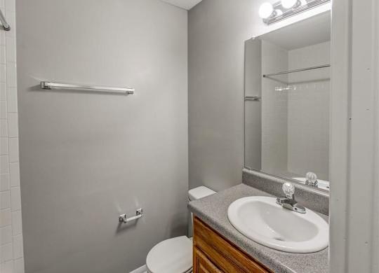 Luxurious Bathroom at The Hub at 934 Apartments, Atlanta, GA