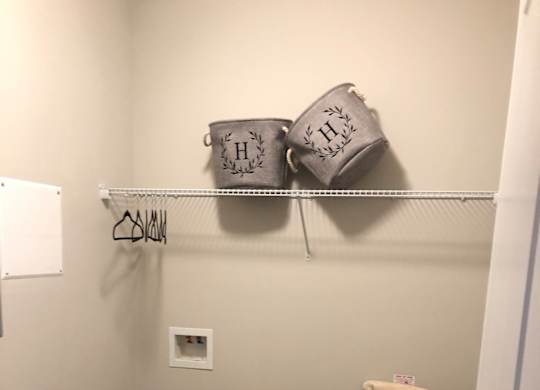 Large Closet View at Highland Hills Apartments, Grovetown, Georgia