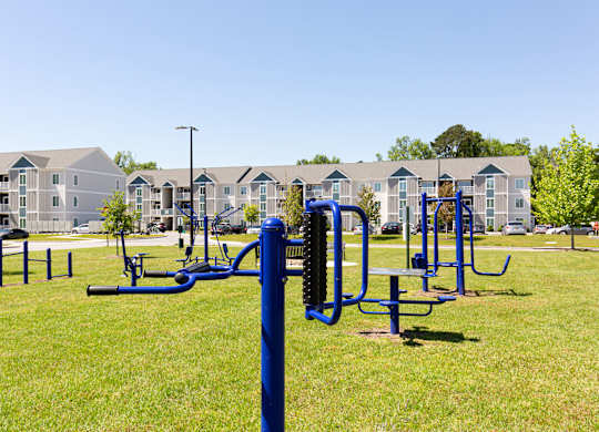 Outdoor Fitness Center at Liberty Club, Hinesville
