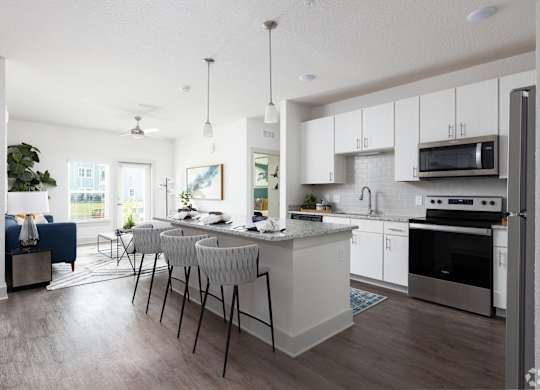 Kitchen and living roomat Century Vista Palms, Florida