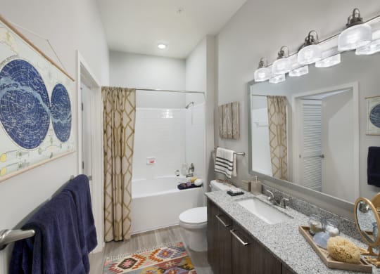 Bathroom With Bathtub at Marley EAV, Atlanta, GA