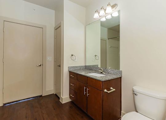 Bathroom With Vanity Lights at Century Cedar Hill, Cedar Hill Texas