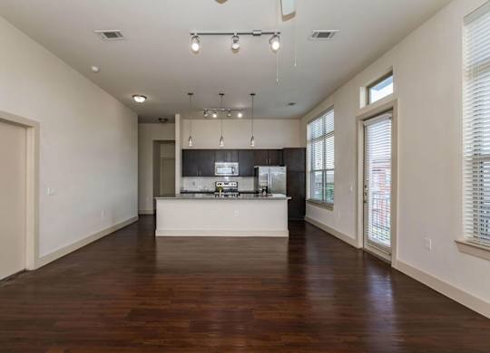 Living And Kitchen at Century Cedar Hill, Cedar Hill, TX