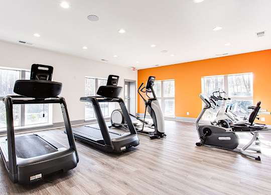 Cardio Studio Equipment at The Carter 4250 Apartments, Norcross, GA 30093