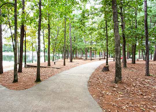 Walk trail at Lory of Harbison, Columbia