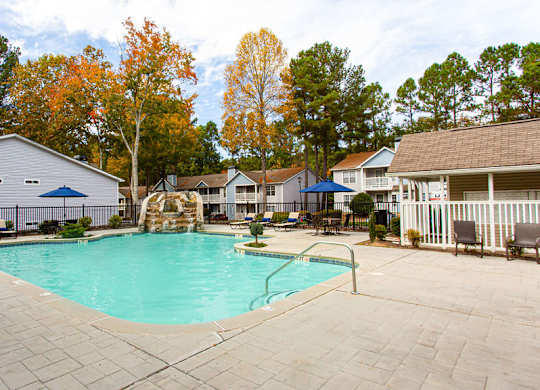 Extensive Resort Inspired Pool Deck at Wildcreek Apartments, Georgia