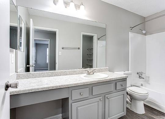 Bathroom With Bathtub at Wildcreek Apartments, Georgia 30021