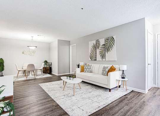 Spacious Living Area at Wildcreek Apartments, Clarkston, 30021
