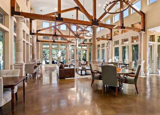Activity Room at Bridge at Heritage Woods, Austin, TX