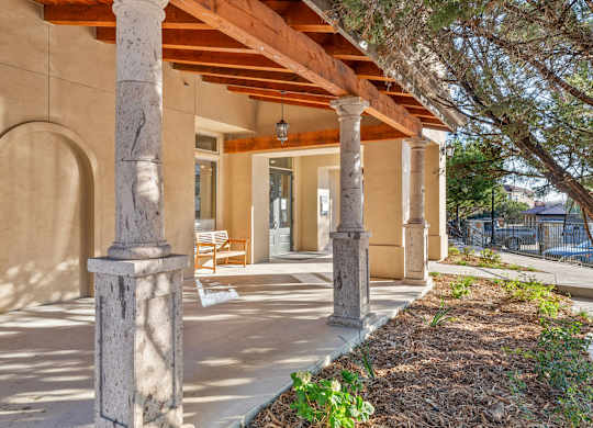 Outdoor Patio at Bridge at Heritage Woods, Austin, 78753
