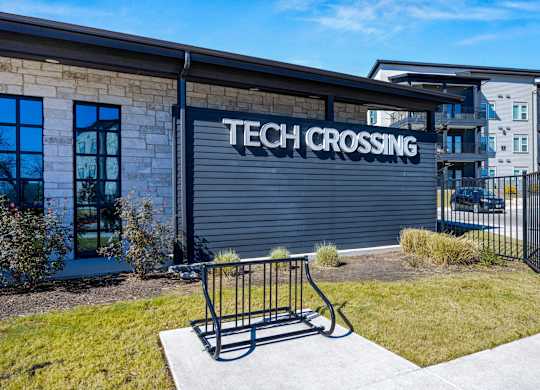 Bike Rack at Bridge at Tech Crossing, Austin, TX, 78753